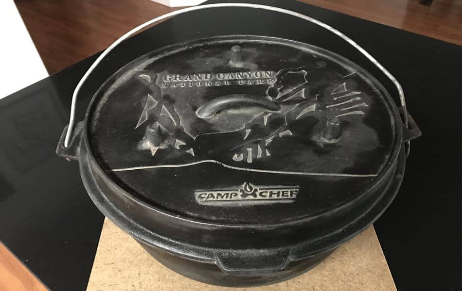 Camp Chef Grand Canyon National Park cast-iron Dutch oven