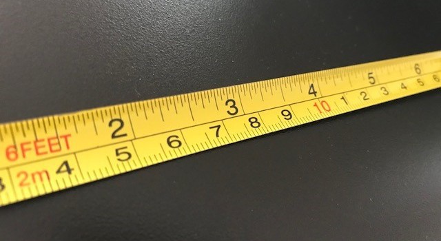 Dutch oven size chart image tape measure