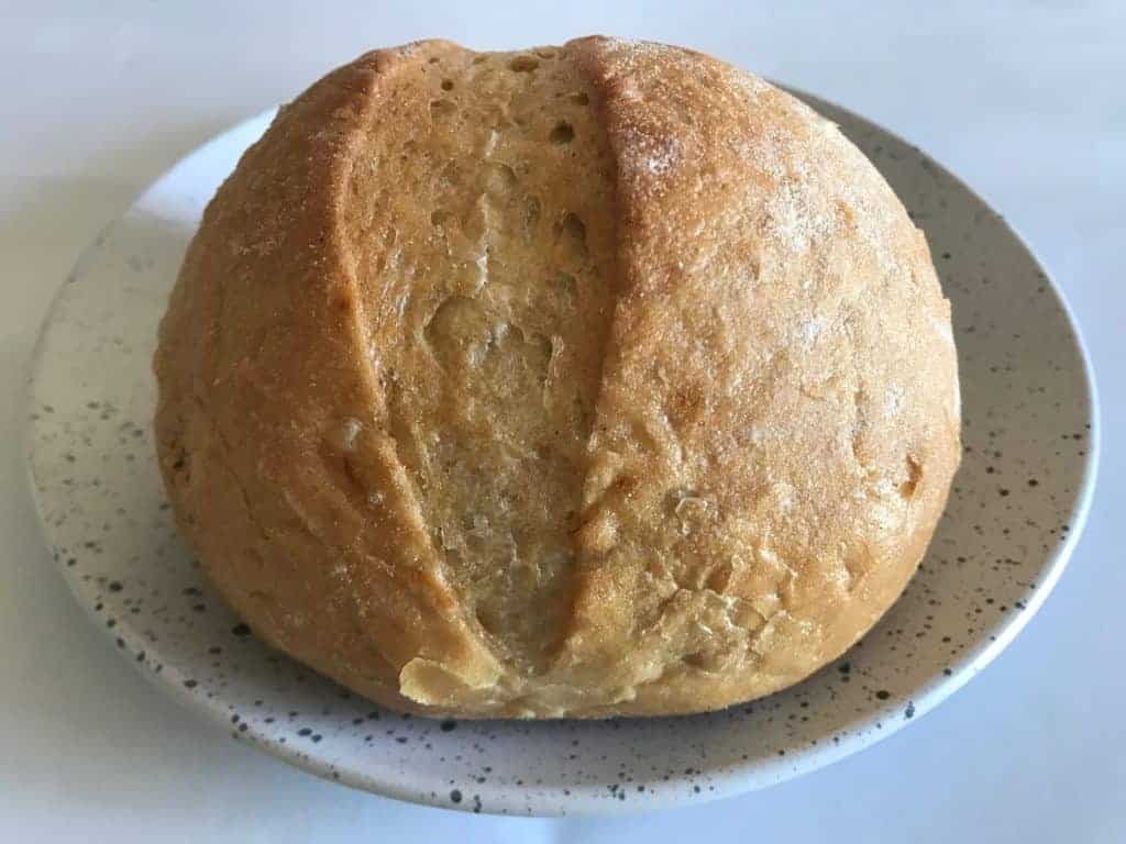 Easy Dutch Oven Bread made in Le Creuset Dutch oven