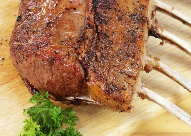 Roasted Slow Cooker Rack of Lamb Recipe