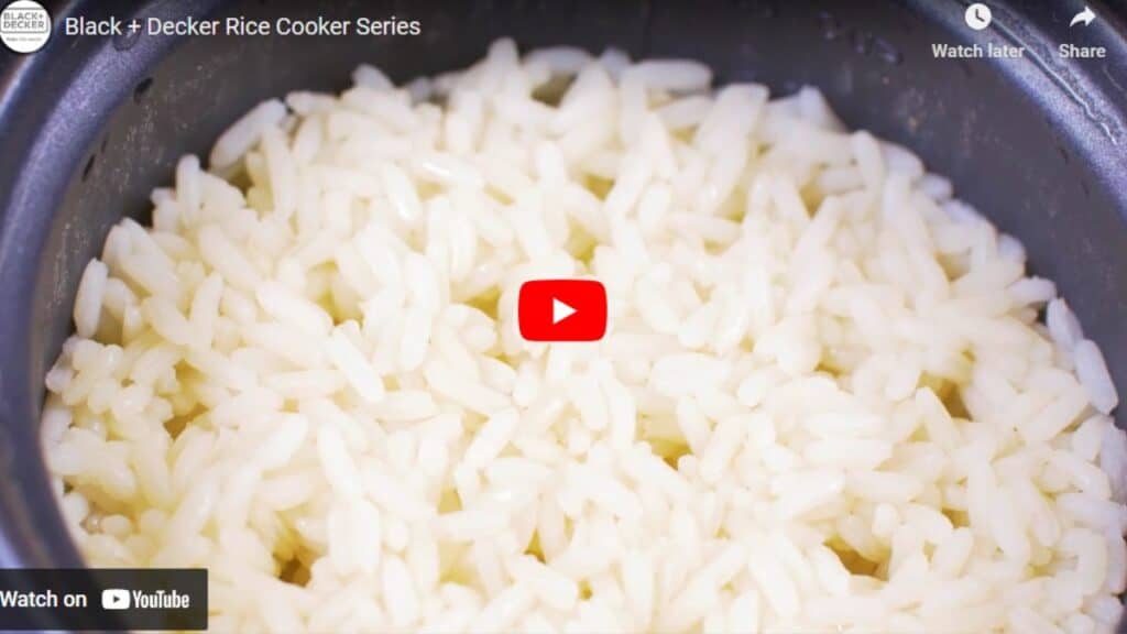 How Do You Use a Black and Decker Rice Cooker Easy Steps