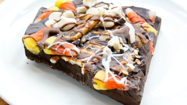 candy corn bark