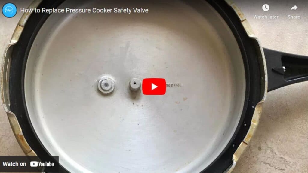 Pressure Cooker Safety Valve Leaking Steam How to Fix