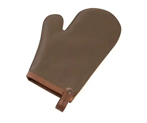 Cuisipro Combekk Leather Dutch Oven Glove, one size, Rust