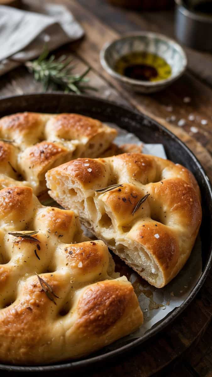 focaccia rosemary sea salt