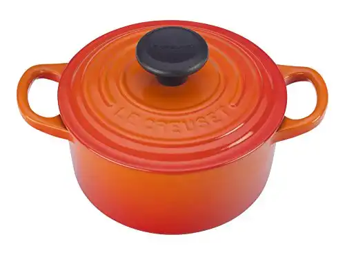 Le Creuset Enameled Cast Iron Signature Round Dutch Oven, Flame