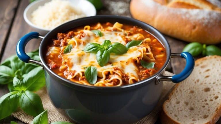 lasagna soup