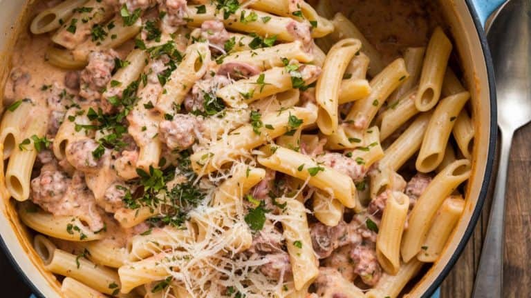 8 Cheesy Ground Sausage Pasta Recipes