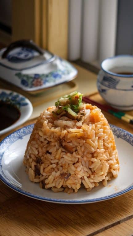 Chinese Sticky Rice (Lo Mai Fan in a Rice Cooker) - OvenSpot