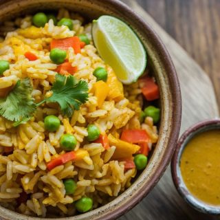 savory coconut curry rice