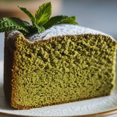 matcha green tea cake