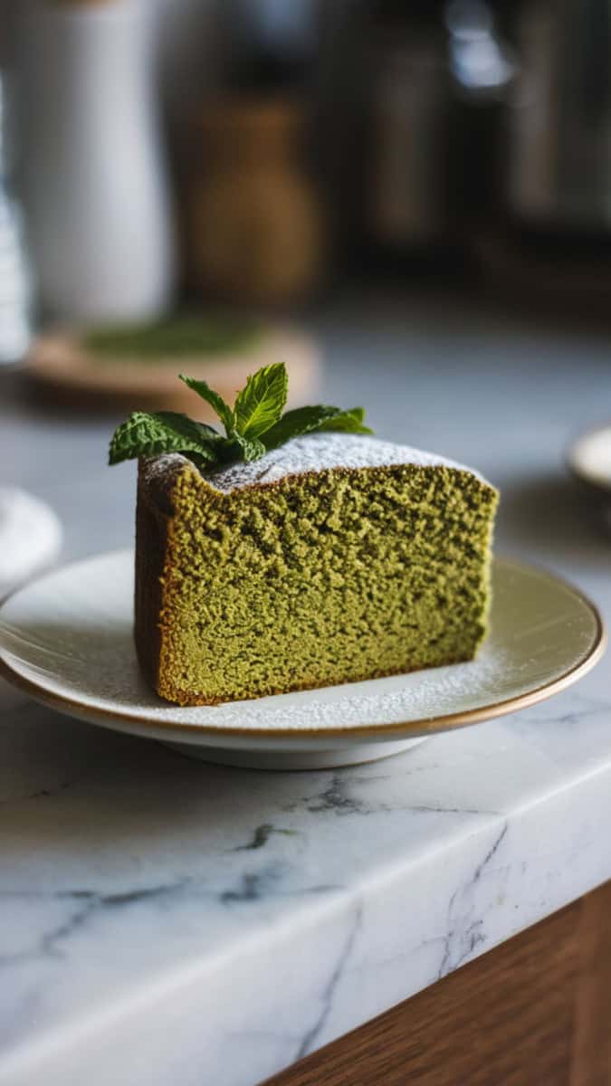 match green tea cake