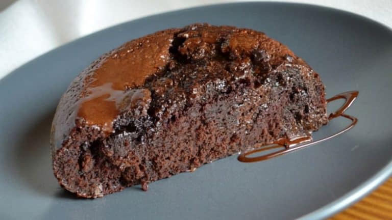 rice cooker chocolate lava cake