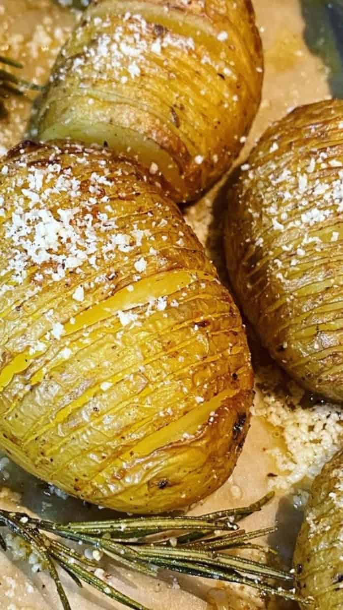 hasselback potatoes