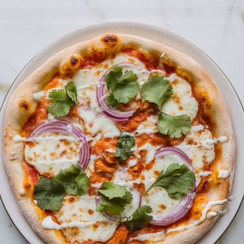tandoori chicken pizza