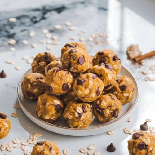 pumpkin spice energy bites