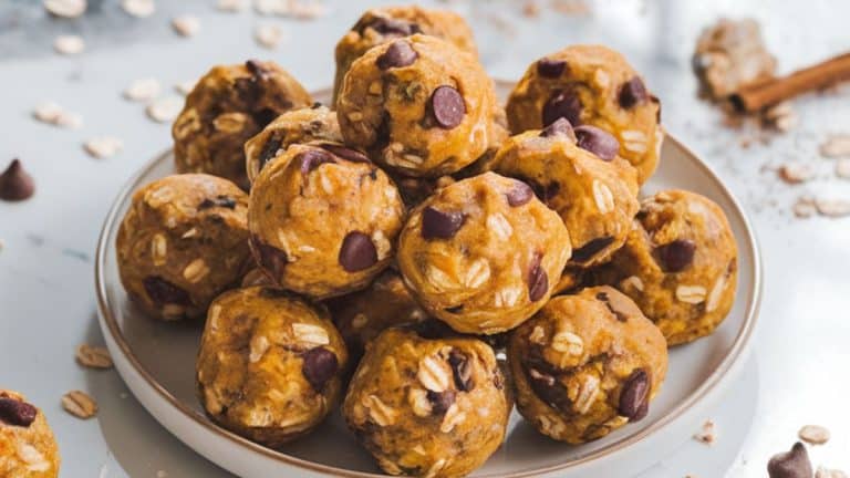 pumpkin spice energy bites