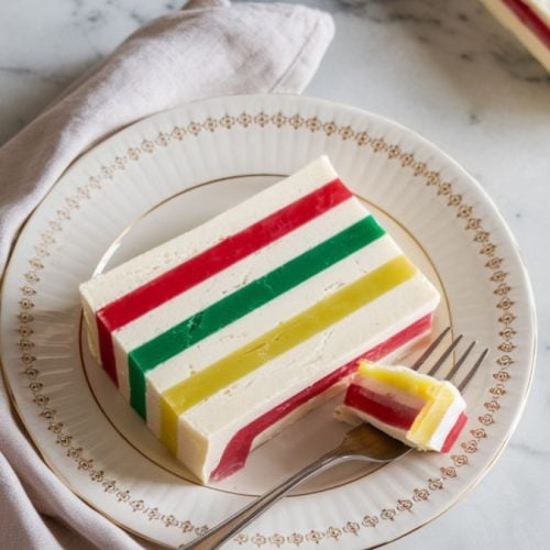 ribbon gelatin salad