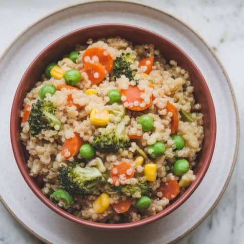 Rice Cooker Quinoa and Vegetables