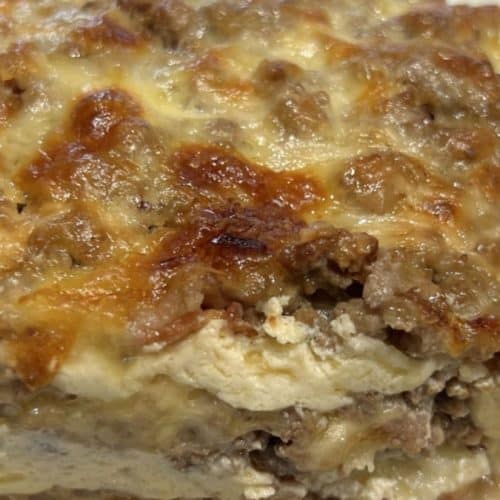 carnivore lasagna