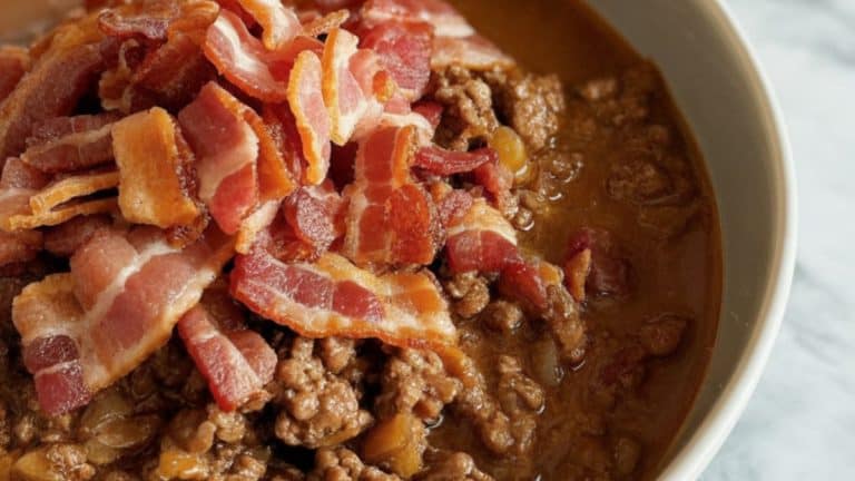 carnivore chili ground beef and bacon
