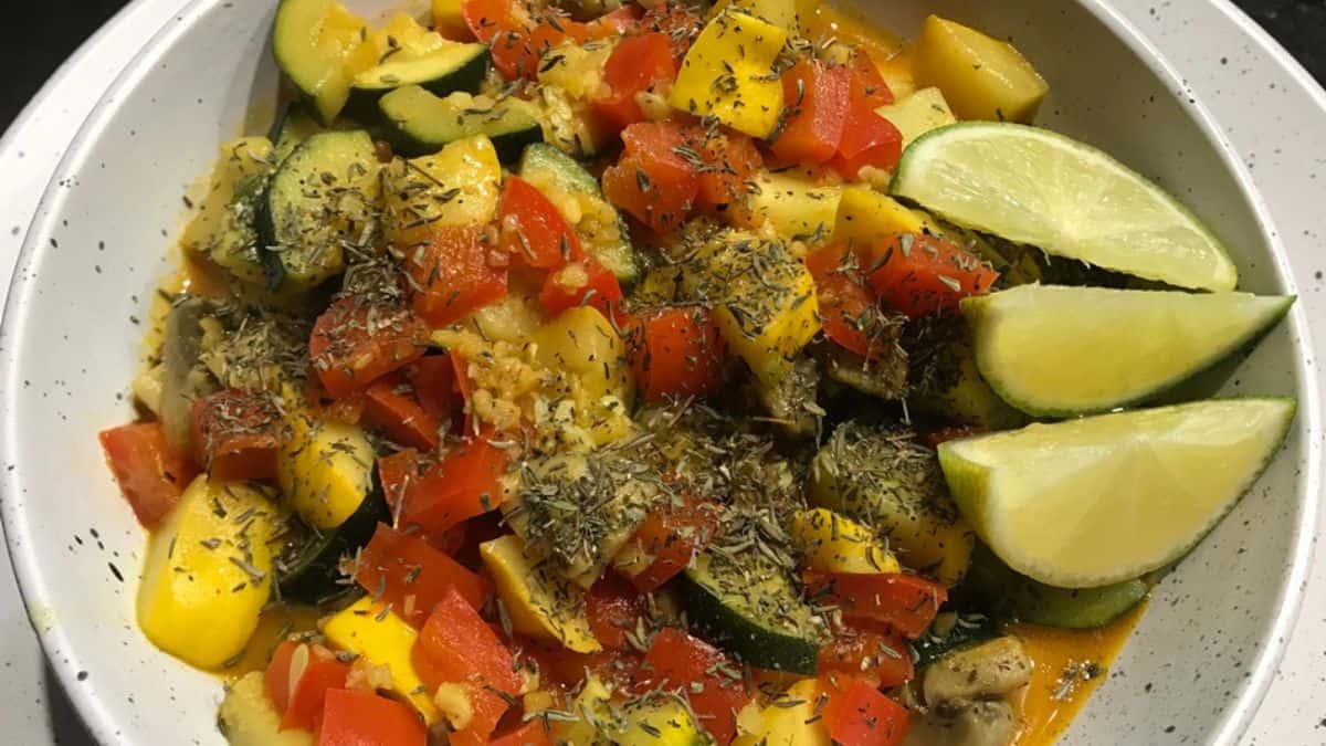 squash zucchini mushroom saute