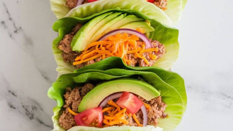 Turkey Taco Lettuce Wraps