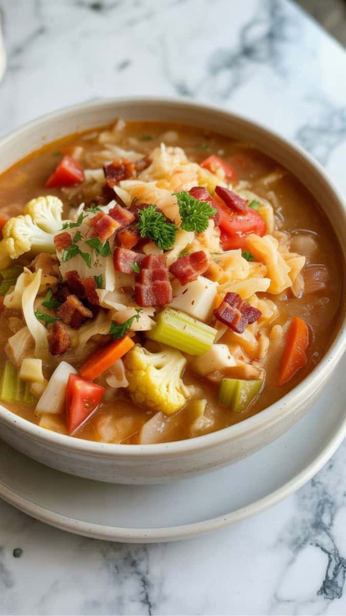 Cabbage Soup With Bacon