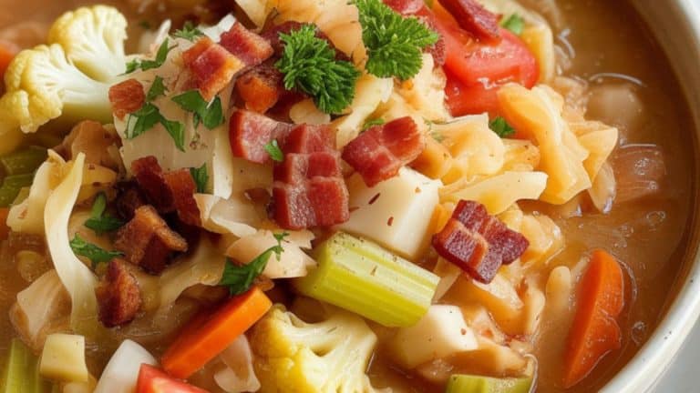 cabbage soup with bacon
