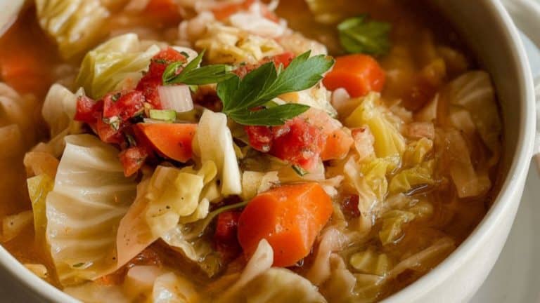 vegetable and cabbage soup