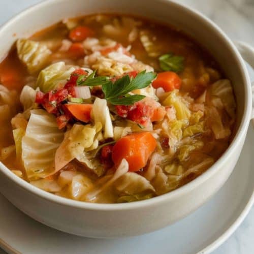 vegetable and cabbage soup