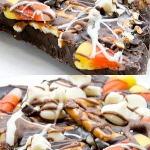candy corn bark