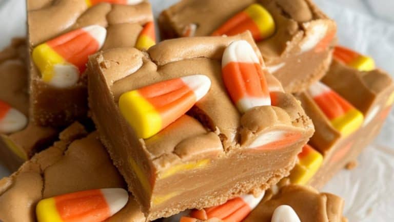 peanut butter candy corn blondies