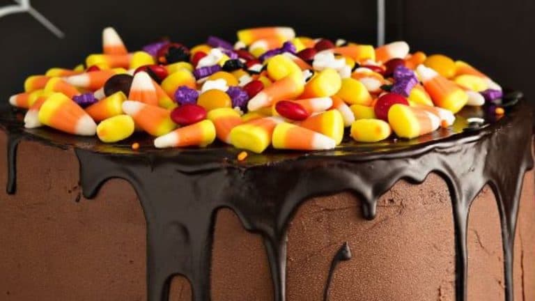 candy corn cake
