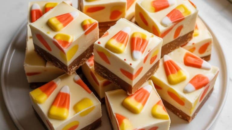 candy corn fudge