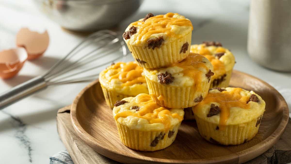 carnivore Cheesy Egg Muffins