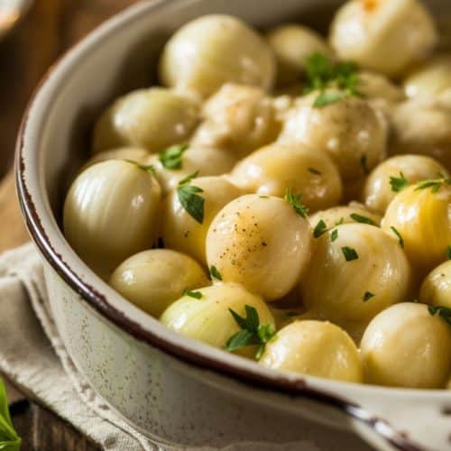 creamed onions