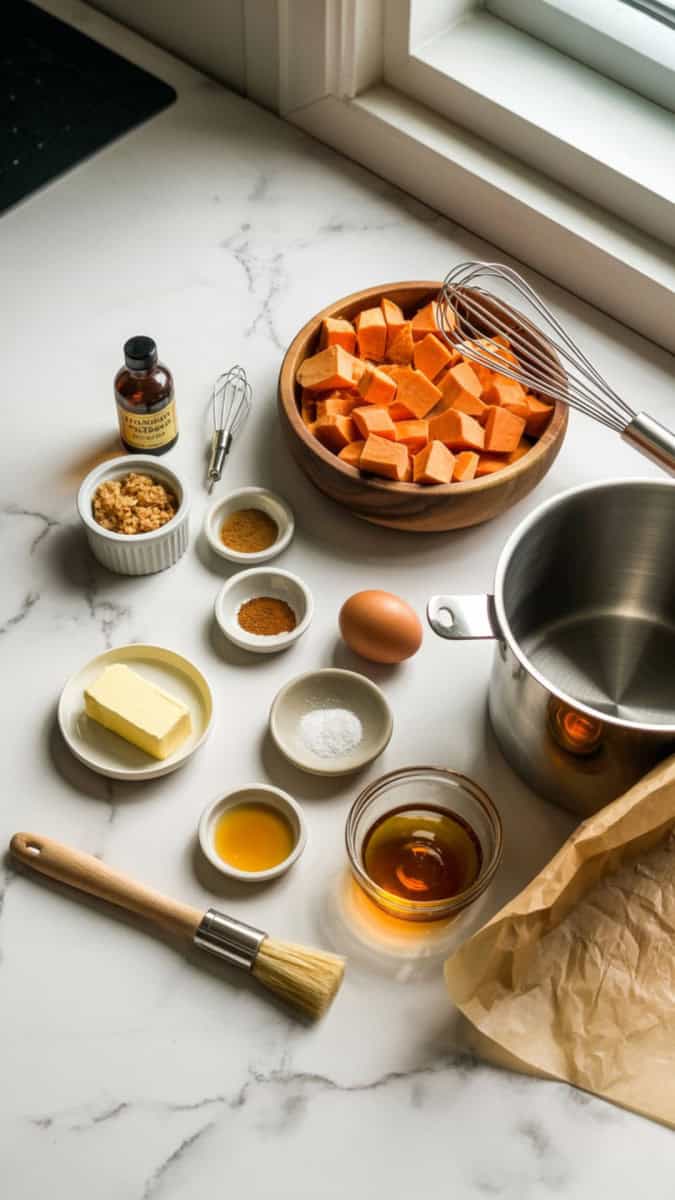 sweet potato ingredients