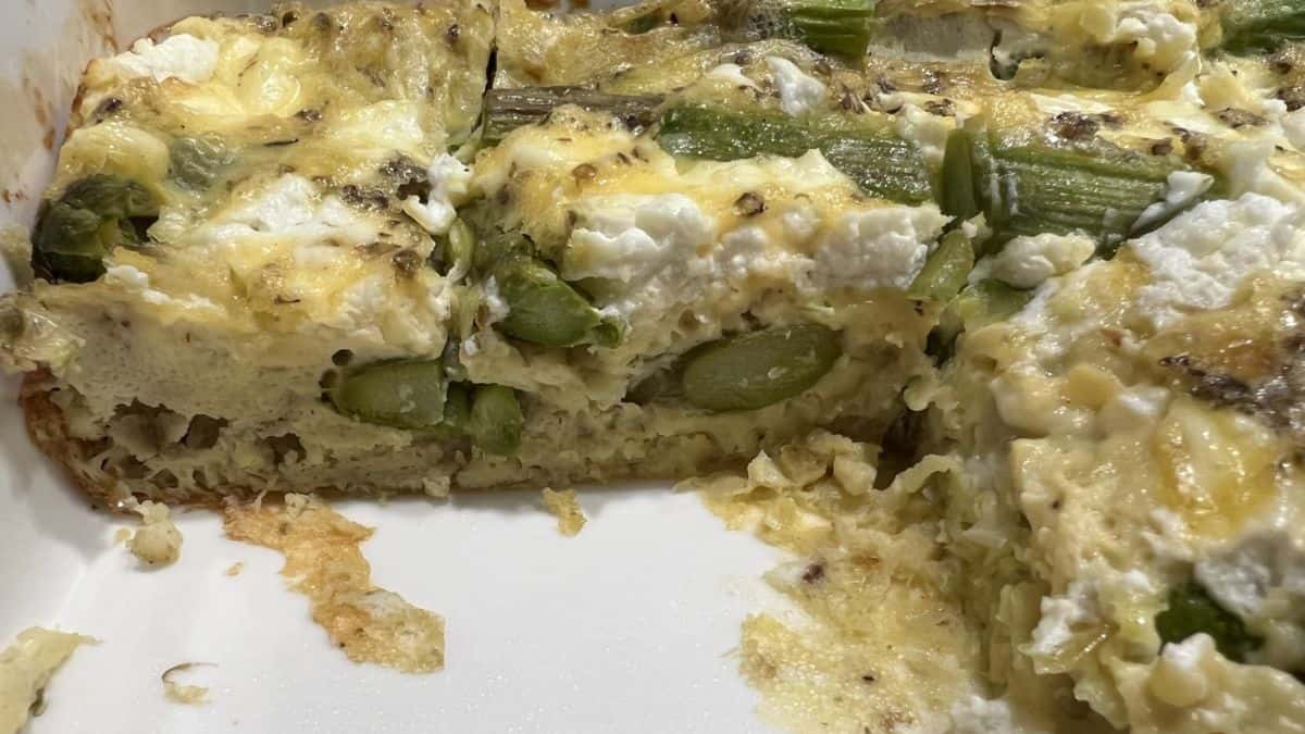 asparagus frittata