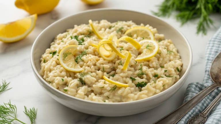 herb and lemon rice cooker risotto