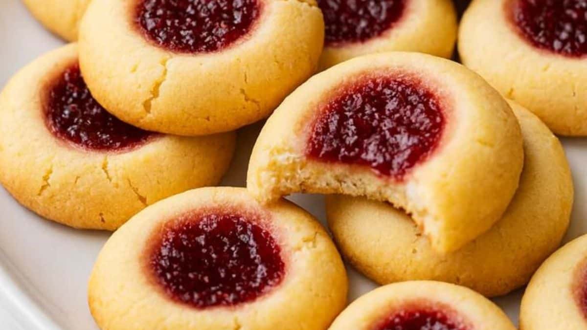 jam thumbprint cookies