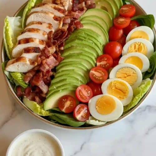 cobb salad and sauce