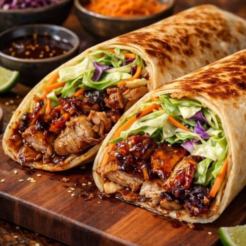 teriyaki chicken wrap recipe