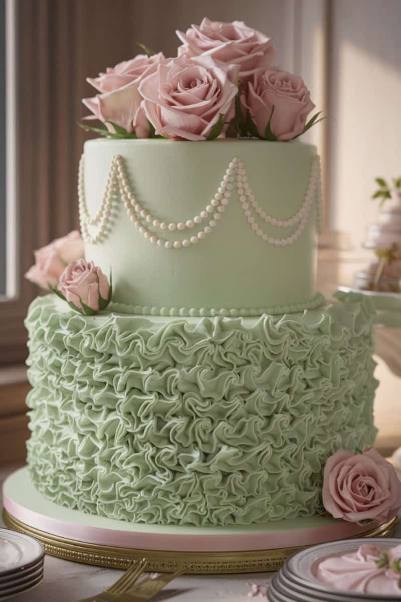 Vintage Buttercream Cake