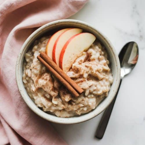 apple cinnamon oatmeal