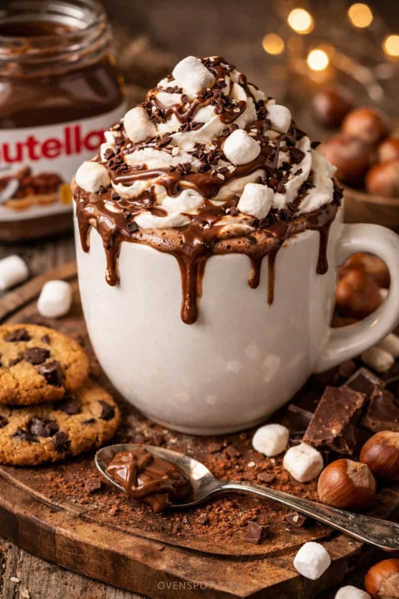 starbucks copycat nutella hot chocolate
