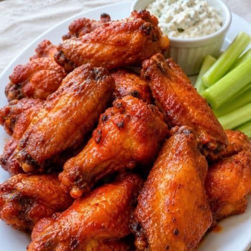 crispy baked buffalow chicken wings