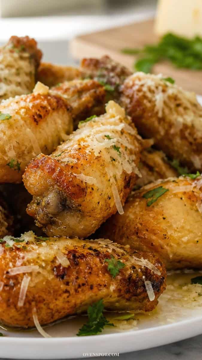 garlic parmesan wings