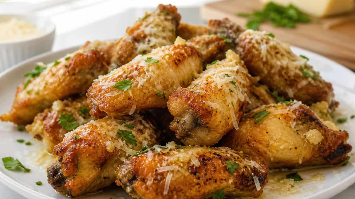 garlic parmesan wings