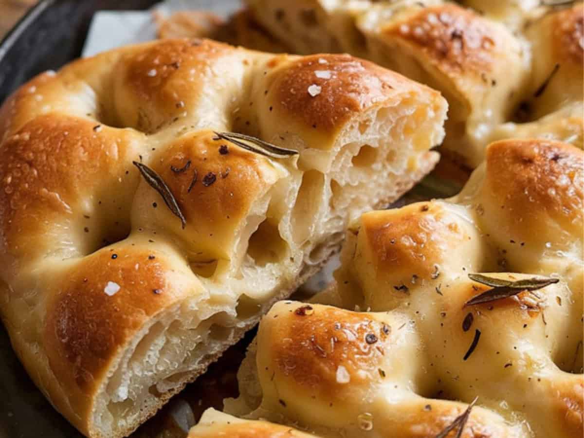 rosemary and garlic focaccia